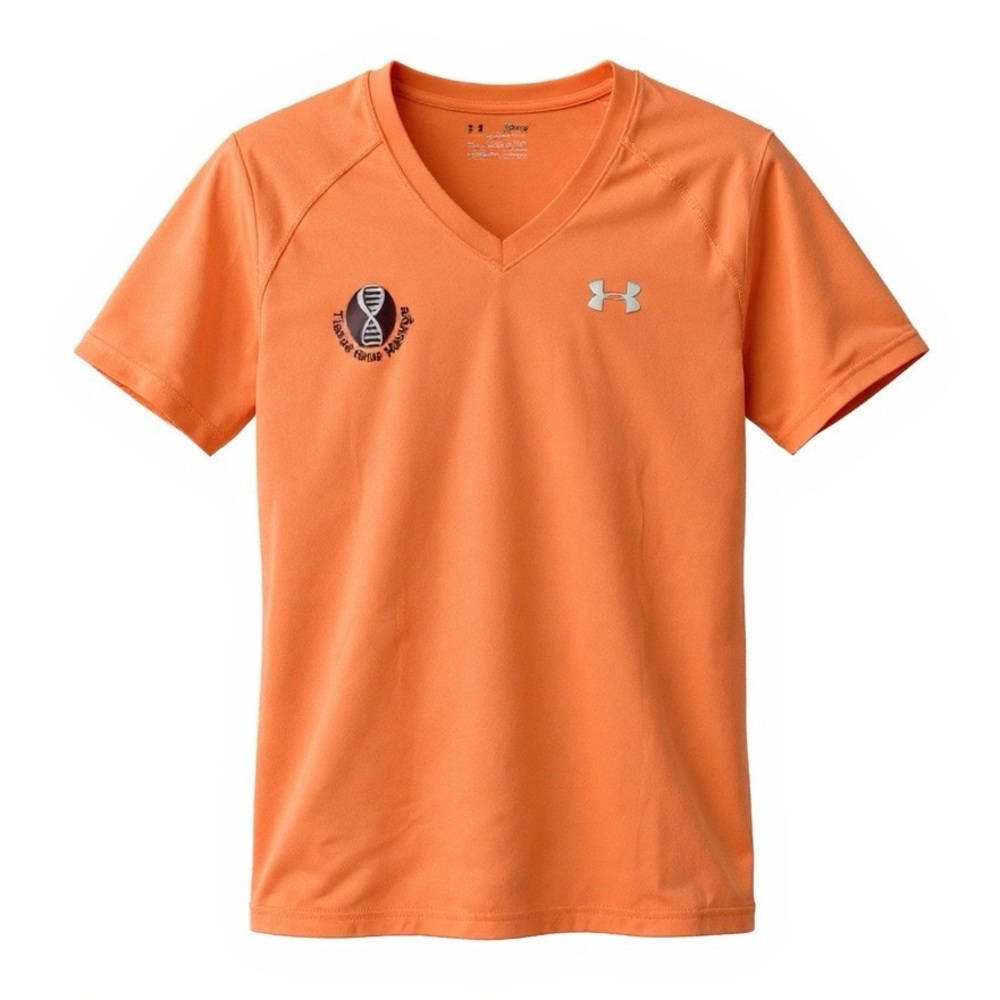Under Armour Heat gear Semi Fitted Bright Orange Short sleeve Tee